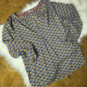 Boden pull over viscose blouse size 6